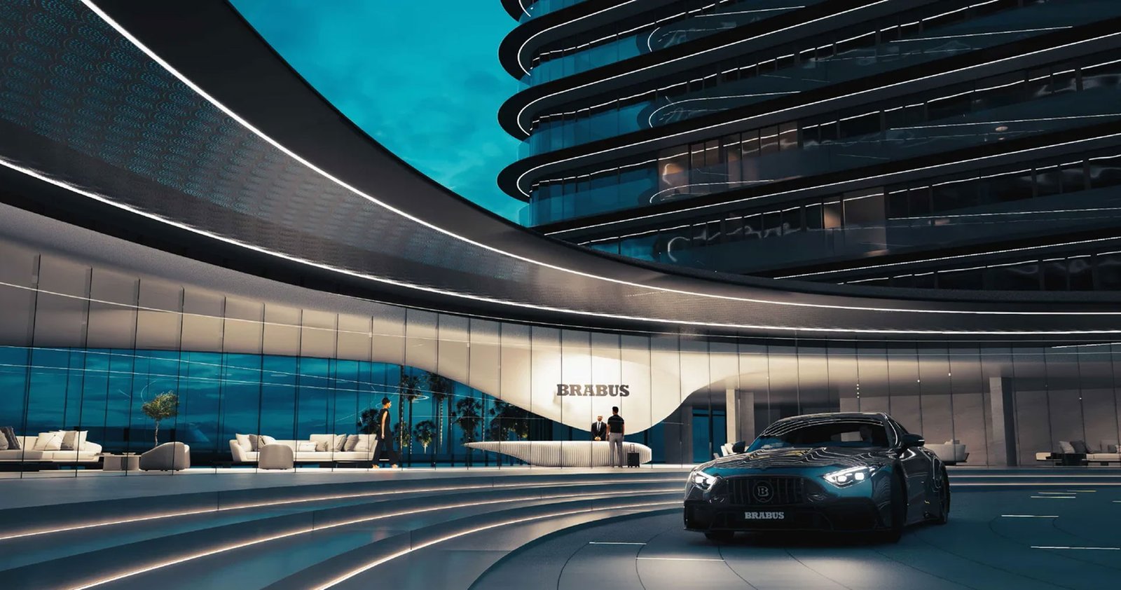 M3M Brabus Residences elevation